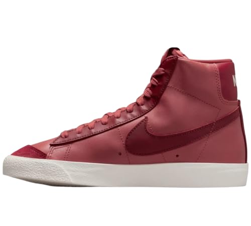 Image of Nike Blazer Mid '77 Vintage Women's Shoes, Canyon Rust /Team Red /Sail /Total Orang, Size 10