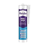 Metylan Maleracryl, Acryl Dichtstoff für Anschlussfugen innen & außen,...