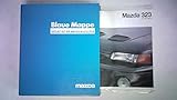  Blaue Mappe für den Mazda 323 GT-R 4 WD und TX. Ersatzteillisten und Prospekte