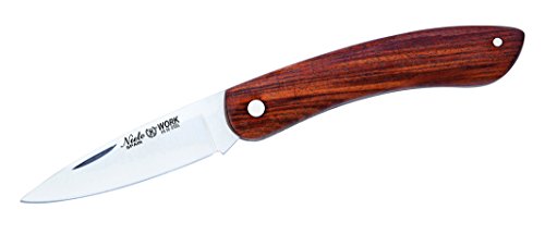 Nieto Messer Taschenmesser Work Veilchenholz-Griffschalen Länge geöffnet: 15.7cm, grau, M
