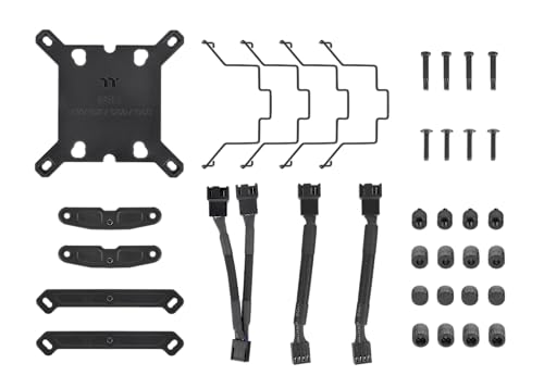 Thermaltake TOUGHAIR 710 Black Air Cooler Full Black