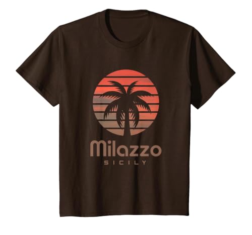 Sicily Milazzo T-Shirt, Youth, Brown, 3T