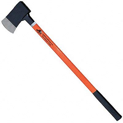 Axe, Orange Fiberglass, 36in Handle