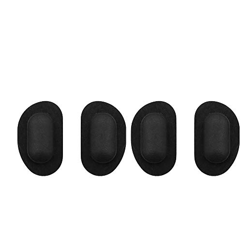 Sunglasses Black Silicone Nose Pads Pieces Eyeglass Nosepads for Glasses 15.5mm 5 Pairs