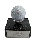 Personalised Hole in One Golf Ball Display Stand Trophy Award Engraved