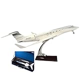 Diseño de modelo a escala: experimente la emoción de la aviación con nuestro *modelo de jet privado comercial Gulfstream G650ER*, elaborado meticulosamente a escala 1:68 for una exploración realista de aventuras a gran altitud.