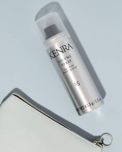 Kenra Volume Spray 25 50% | Super Hold Finishing & Styling Hairspray | Flake-Free & Fast-Drying | Wind & Humidity Resistance | All Hair Types | Travel 1.5 Oz #TOP3