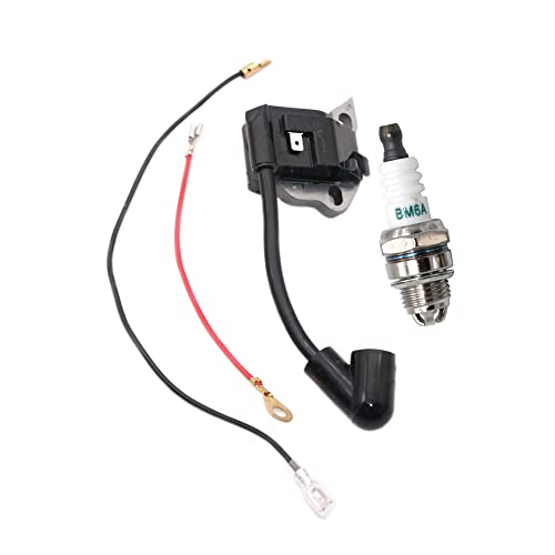 P Seekpro Ignition Coil Module And Bm6A Spark Plug For Stihl 018 Ms180 Chainsaw Engine Magneto Replacement Parts#1130 400 1302 #TOP5