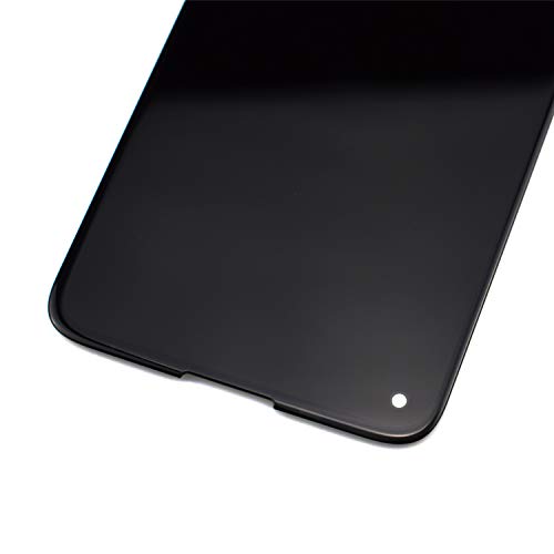 Image of Black Display LCD Touch Digitizer Screen with Adhesive Replacement for Motorola Moto G8 Power