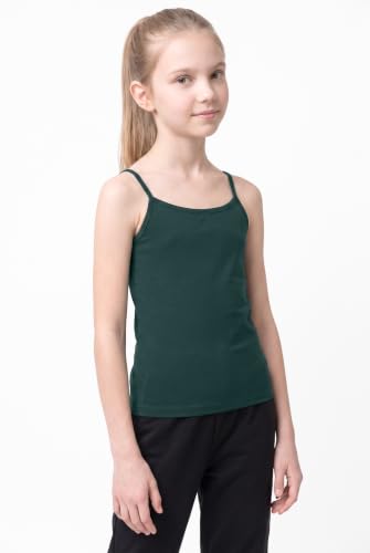 Image of Kurve Girl's Sleeveless Tank Top - Stretch Undershirts Cami Camisole, UV Protective Fabric, Rated UPF 50+ (Made in USA)