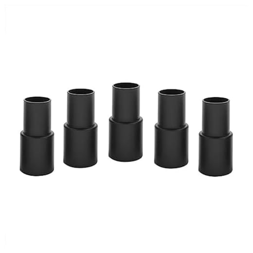 Generic Staubsaugerschlauch-Adapter, universal, 32 mm auf 35 mm, PVC-Schlauch-Reduzier-Set für Staubabsaugung, Staubsauger-Umwandlung, 5 Stück