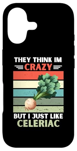 ���B���e�[�W They Think Im Crazy But I Just Like Celeriac Lover �X�}�z�P�[�X iPhone 17 �p
