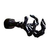 Ghost Hand Wall Hook - 3D Skull Hand Hanging Ornament | Realistic Resin Black Skeleton HandSculpture | Multifunctional Storage Hook For Coats Towels Keys Handkerchiefs Hats