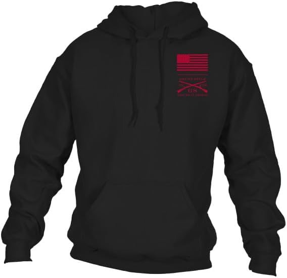 Grunt Style Red Blood Blue Collar Men's Pullover Hoodie
