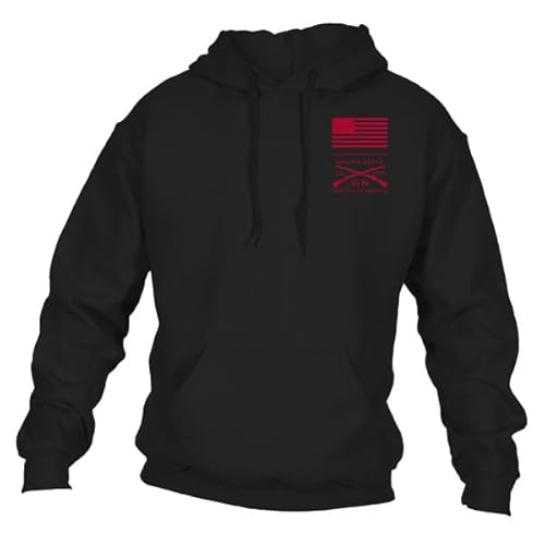 Grunt Style Red Blood Blue Collar Men's Pullover Hoodie