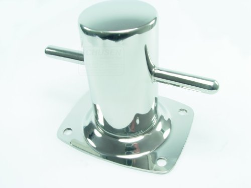 Bitta inox per barche e pontili 120mm x 90mm