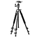 Produktbild Mantona Basic Scout Max Fotostativ, Kamerastativ bis 160cm große Arbeitshöhe, Kugelkopf, umkehrbare Mittelsäule, ideal für Reisen und Outdoor Fotografie für DSLR Kamera, kompakt leichtes Kamera Stativ