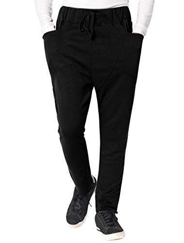 image for uxcell Men's Running Jogger Pants Basic Training Drawstring Sweatpants