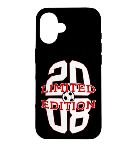 18 YEARS LIMITED EDITION 2008 FOOTBALL 18th BIRTHDAY �X�}�z�P�[�X iPhone 16 �p
