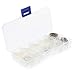 Sharplace Kit De Logement De Fils De Dupont - 250pcs Blanc 130x65x13mm