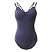ROYAL SMEELA Women's Classic Black Leotard - Comfortable, Durable, and Versatile for Dance, Gymnastics, and Yoga