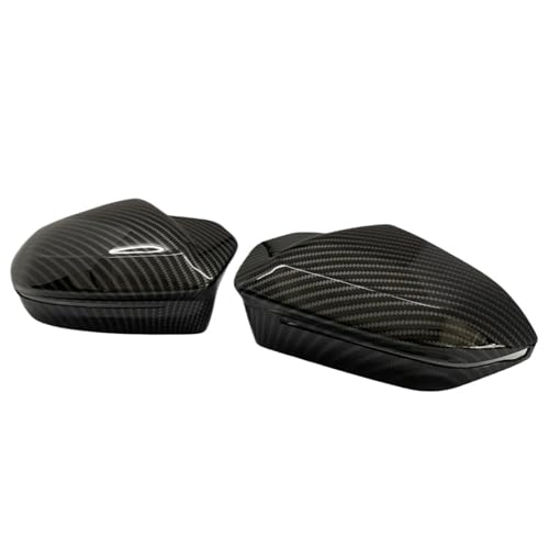 Coque de rétroviseur intérieur effet carbone luxe pour BMW Série 5 G60 et G70