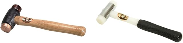 Thor 212 Copper /Rawhide Hammer Size 2 & 710 Nylon Hammer 1.Lb