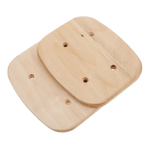Abaodam 2Pcs Blank Skateboard Decks Unfinished Natural Maple Wood for DIY Projects Custom Artwork Stable Wear Resistant Optimal Flexibility for All Skateboarding Scenarios