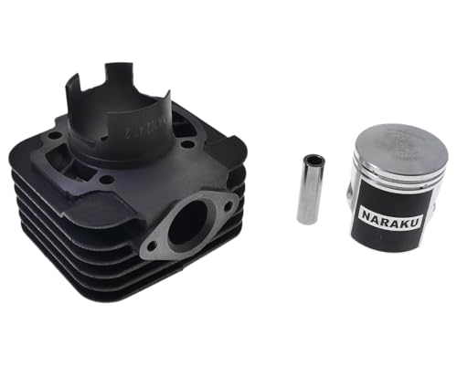 Zylinder Kit NARAKU 70ccm kompatibel für Piaggio Sfera NSL 50 TT 91-94 NSL1T, Vespa Primavera 50 2T 13- ZAPC532, Zip SSL 25 TT AC 92-96 SSL1T, NRG 50 mc² Extreme DT AC 99-02 ZAPC210