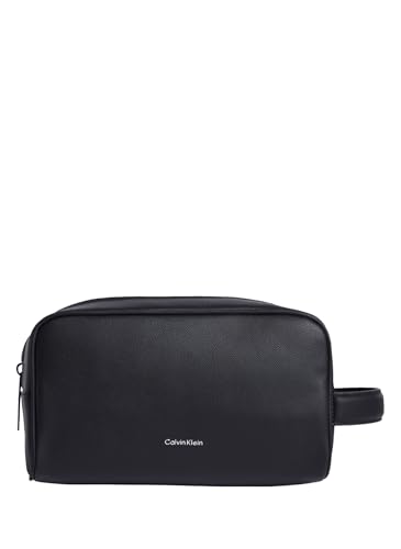 Calvin Klein CK MUST WASHBAG/DOPP KIT LV04D1046G Dopp Kit, Nero (Nero), Taglia Unica