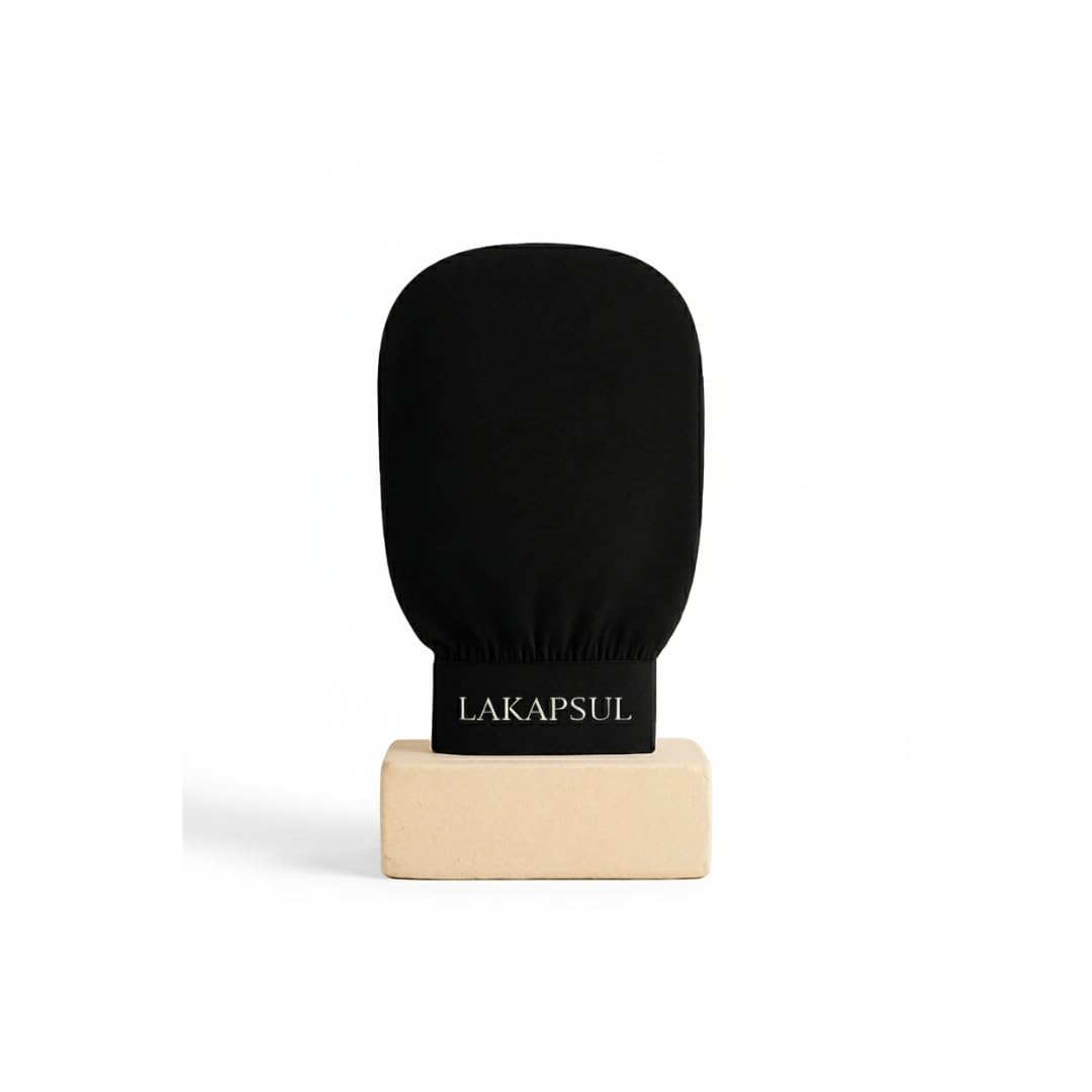 Poils incarnés solution avec le gant exfoliant gommage corps LaKapsul - 6