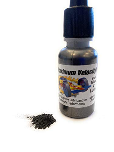 Maximum Velocity! GRAPHITE Powder | Easy Application Tip For Derby Car Wheels & Axles | Graphite Lubricant thumb #1