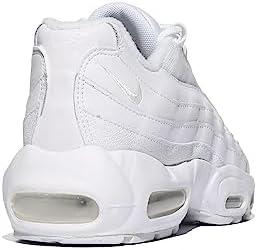 Nike Boy's Air Max 95 Recraft (Big Kid) White/White/White/White 7 Big Kid M | Image 2