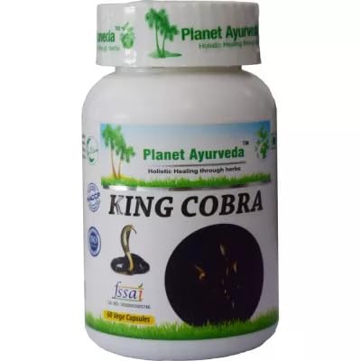 Planet Ayurveda King Cobra - 60 Capsules