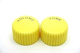 silvertone guitar models vintage  Boutons Boutons Cupcake Volume et Tonalité pour Guitares Harmony Silvertone - Crème