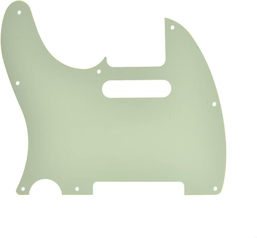 Miniatura 70 de KAISH 8 agujeros Tele Guitarra Golpeador TL Pick Guard Scratch Plate para Estados Unidos/México Telecaster/Tele Negro 1 Capa