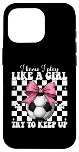 TbJ[K[ RPbg { sN I Know I Play Like A Girl X}zP[X iPhone 16 Pro p