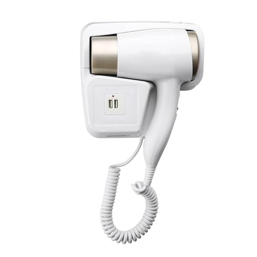 Wall Mounted Hair Dryer 110V with Stand Rack