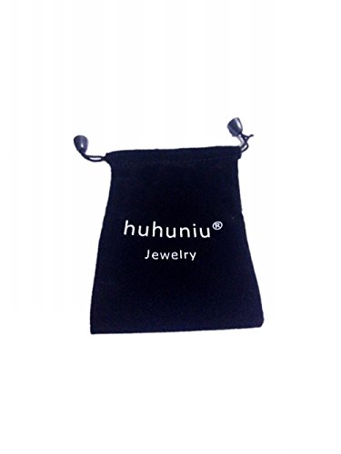 Huhuniu Couples Split Diamond Heart-Shaped Necklace I Love You Titanium Steel Necklace #TOP3