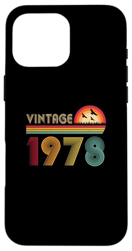 ���B���e�[�W 1978 �V���c �a���� �����Y ���f�B�[�X 48�� �X�}�z�P�[�X iPhone 16 Pro Max �p