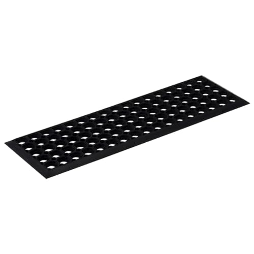 Tapis d'escalier antidérapants 25 x 75 cm caoutchouc durable pour entrée et couloir