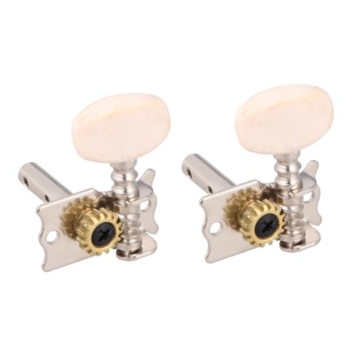 VANZACK 6 piezas Perillas de Afinación para Guitarra Acústica Retro de Clavijas para Cuerdas Repuesto...