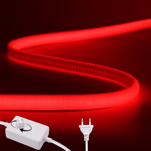 Wisada Tira LED COB regulable  2M Rojo