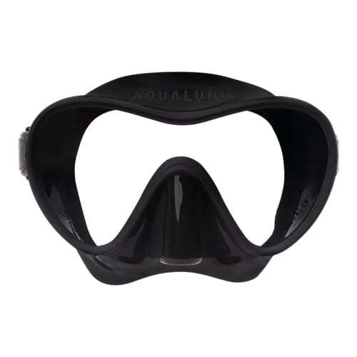 Máscara de buceo sin marco Aqualung Neos con vidrio templado para adultos