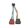 KIMISS AUX-adapter 16-polig, ISO-adapter voor bus bus, geschikt voor Kenwood NC