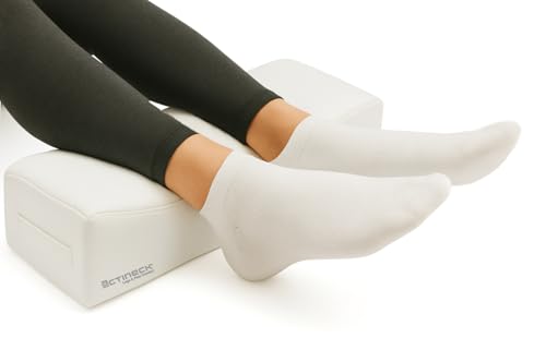 Almohada para Piernas con Varices - Cojin reposapiernas, dolor de espalda y rodillas, cuña para piernas pesadas, mejora la circulación piernas hinchadas, ergonomico, previene retencion de liquidos