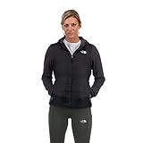 The North Face Women's Flare Hybrid Full Zip Hoodie, TNF Black Matte, Large