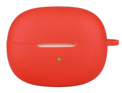 LIUZIHAN Funda Compatible con Shokz OpenDots One E310, Ultradelgado Silicona Case Cover, Anti-caída, Portátil, Fundas Compatible con Shokz OpenDots One E310.(Rojo)