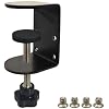 Small C Clamps 2 Inch with 4 Small Holes in the Back, 1-Pack Adjustable Desk C-Clamp for Range 0.39~2, Versatile Clamp for Brake, Parts Assembly, Fastening, Welding, Woodwork, Metal Work