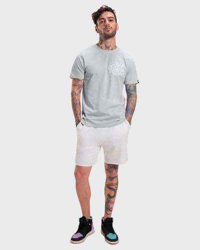 Image of Bewakoof Men's Game Over Printed 100% Cotton T-Shirt - Regular Fit, Round Neck, Half Sleeves